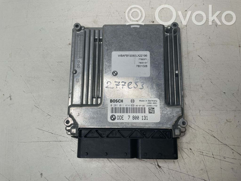 BMW X5 E53 Variklio valdymo blokas 