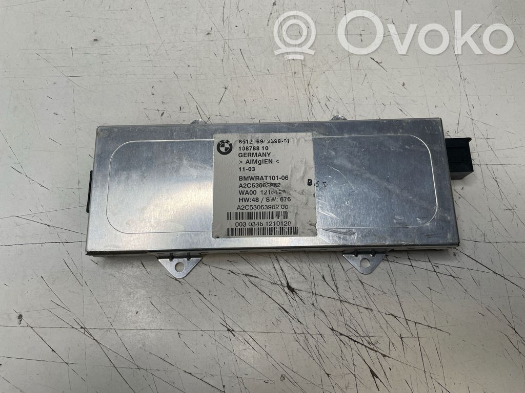 BMW 7 E65 E66 Antenos valdymo blokas 