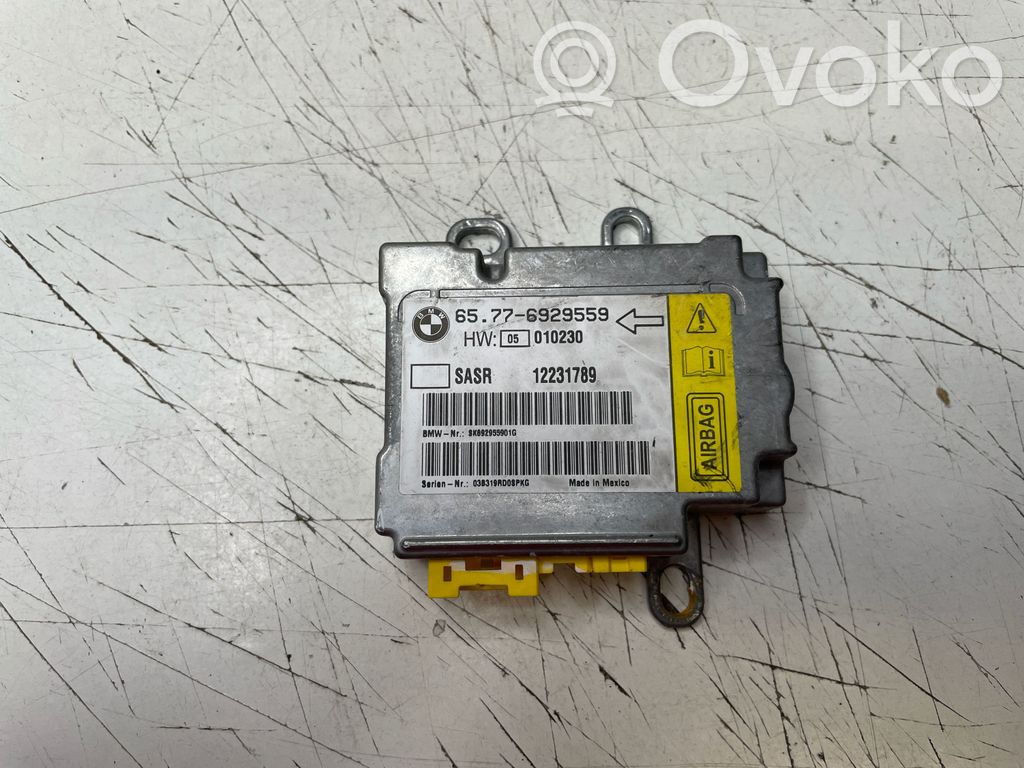 Unidad de control/módulo del Airbag   6929559,12231789