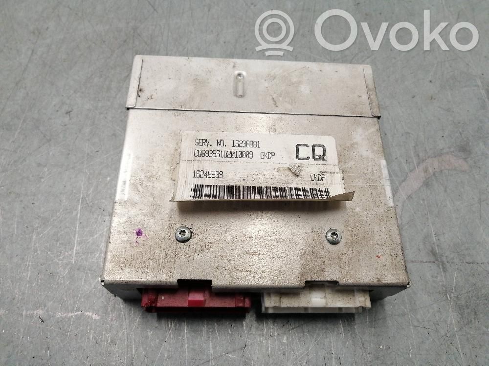 Unidad de control/módulo del motor   16246939