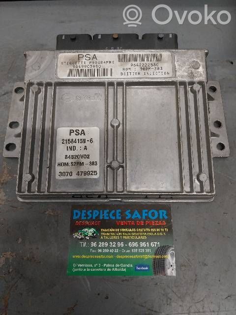 Citroen C3 Unitate control motor/modul ECU 