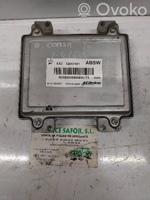 Opel Corsa C Engine control unit/module ECU 