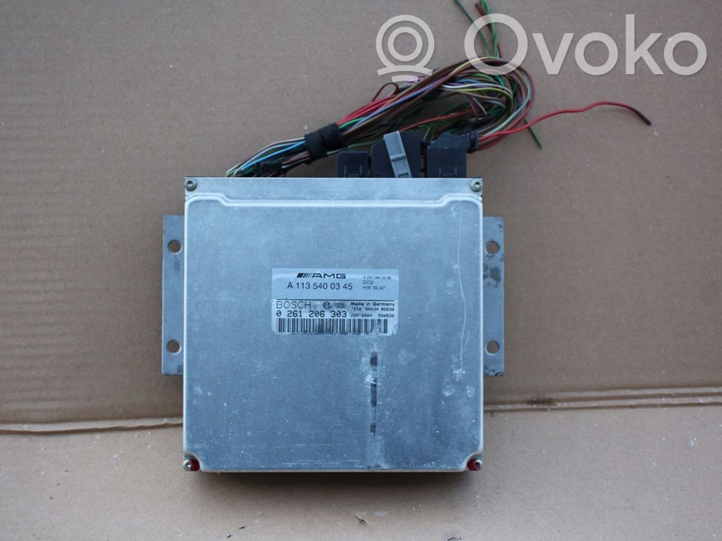 Mercedes-Benz C W203 Sterownik / Moduł ECU 