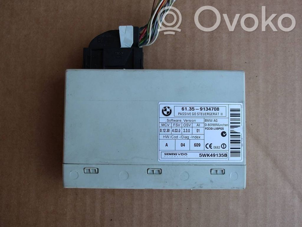 Keyless go vadības bloks   9134708