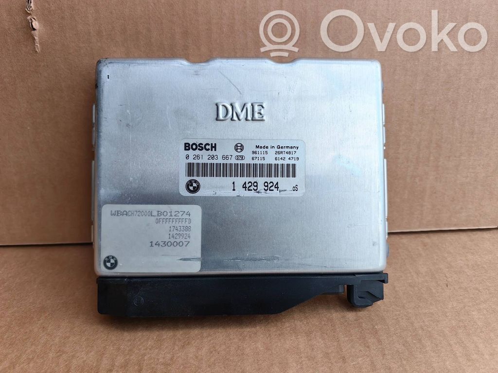 BMW Z3 E36 Engine control unit/module ECU 