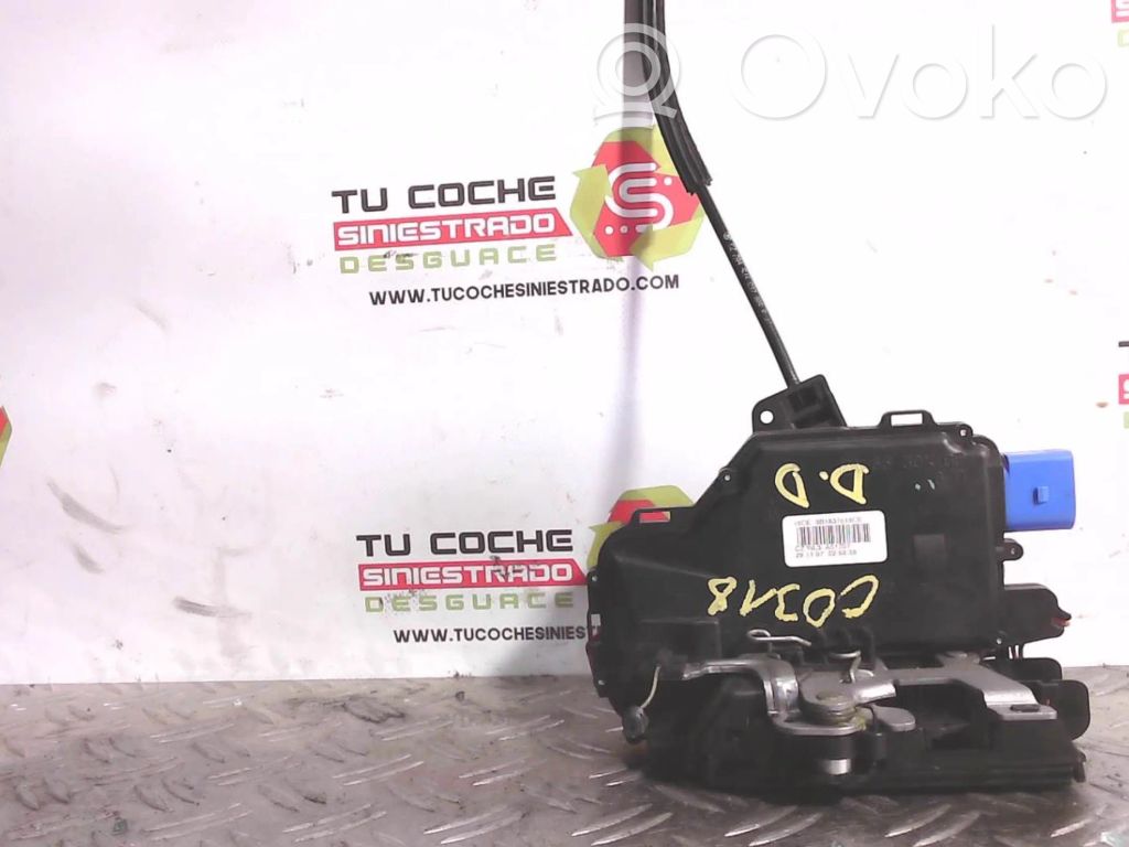Skoda Fabia Mk2 (5J) Zamek drzwi przednich 
