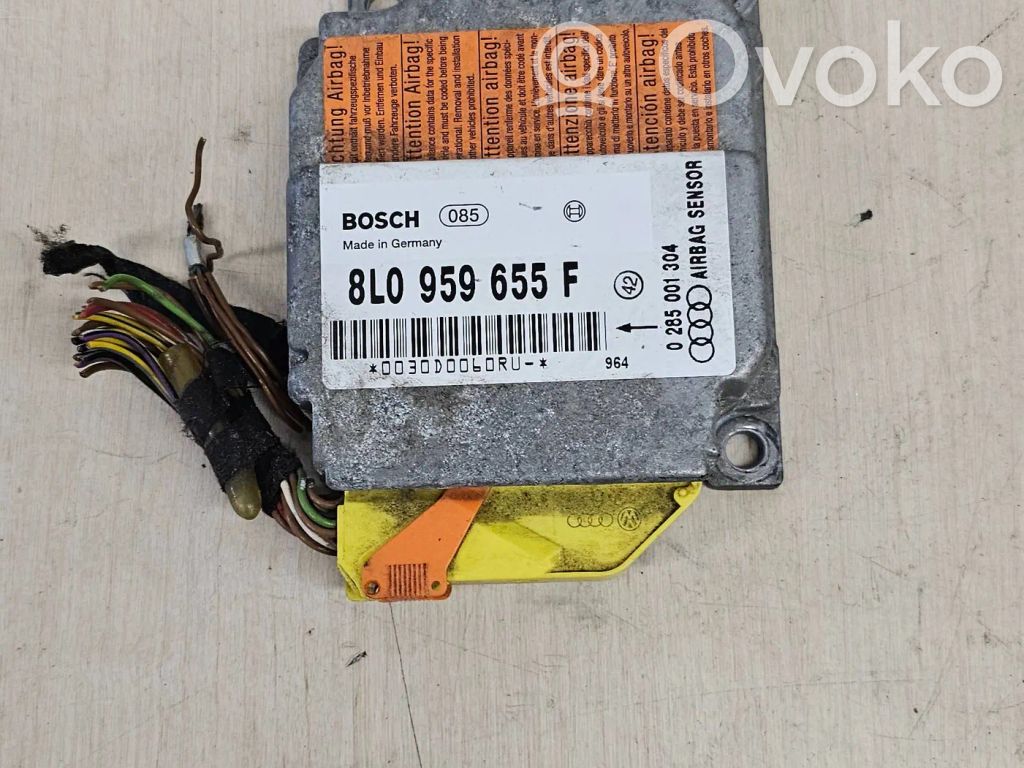 Airbag control unit/module   8L0959655F,0030D0060RU