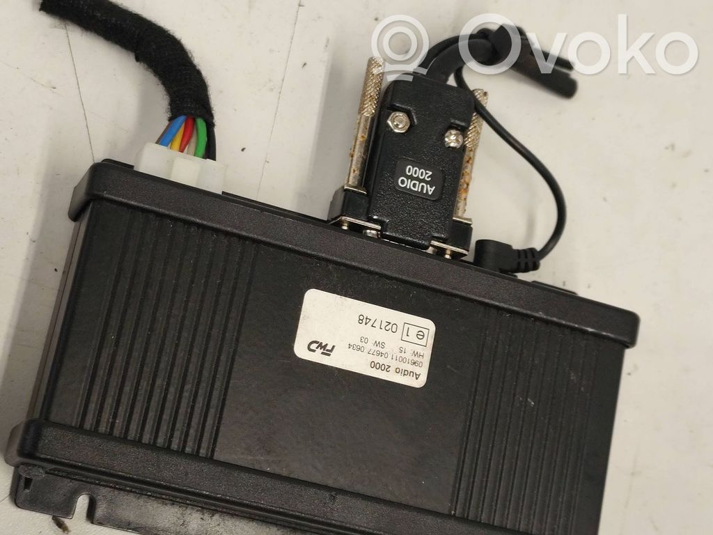 BMW 5 E60 E61 Garso stiprintuvas 