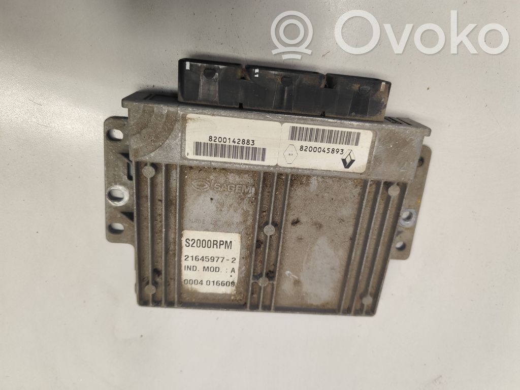 Renault Laguna II Engine control unit/module 