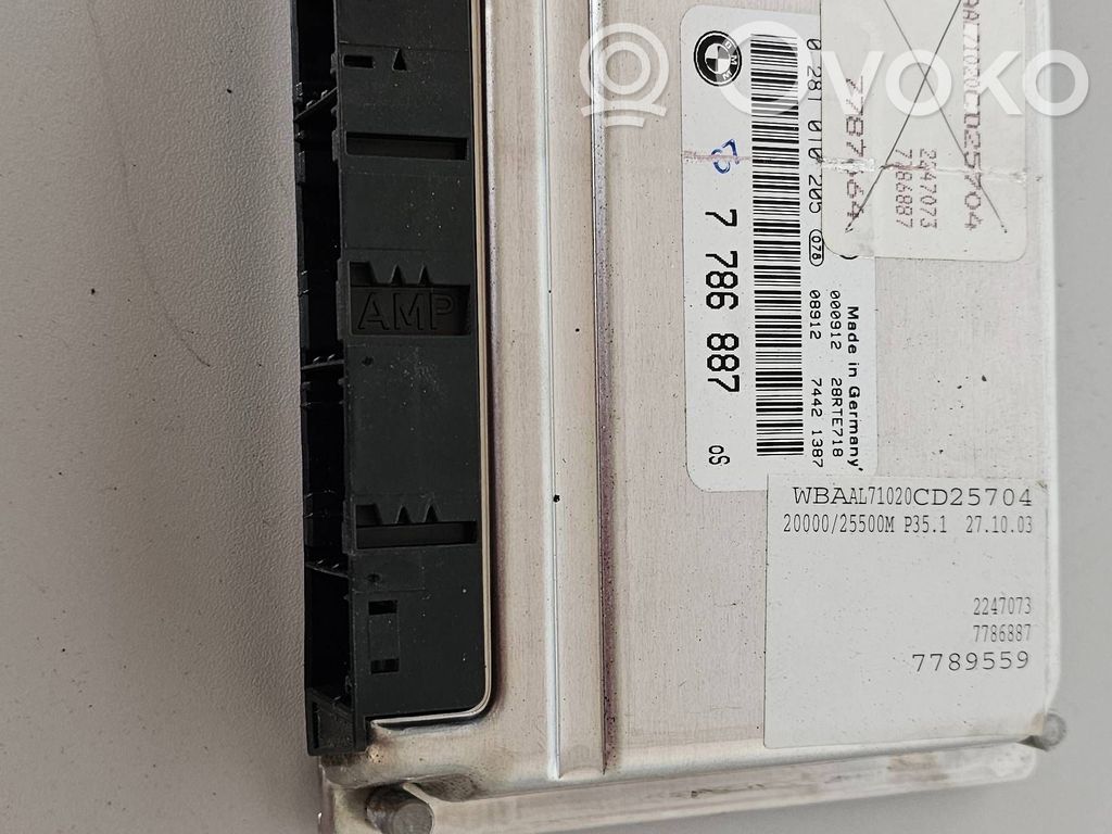 Other control units/modules   7789559,7786887,2247073,2000025500M