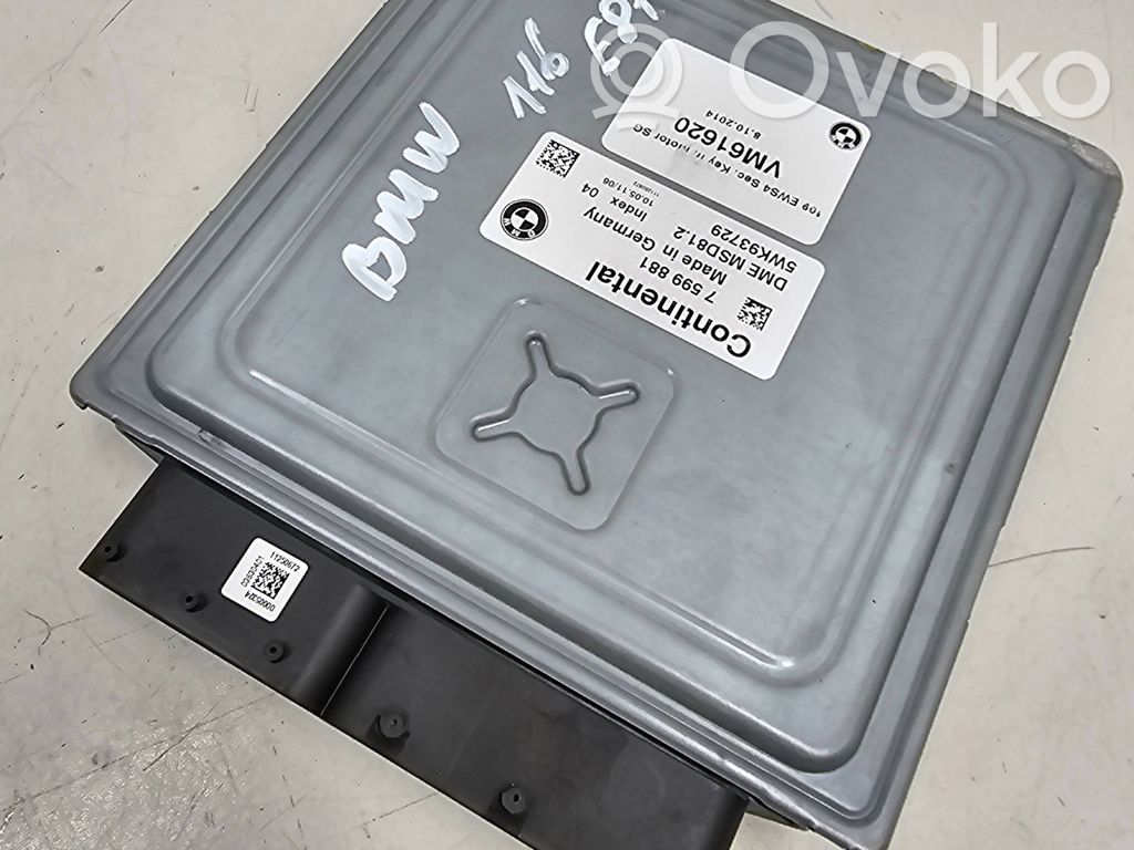 Engine control unit/module   7599881,5WK93729,VM61620