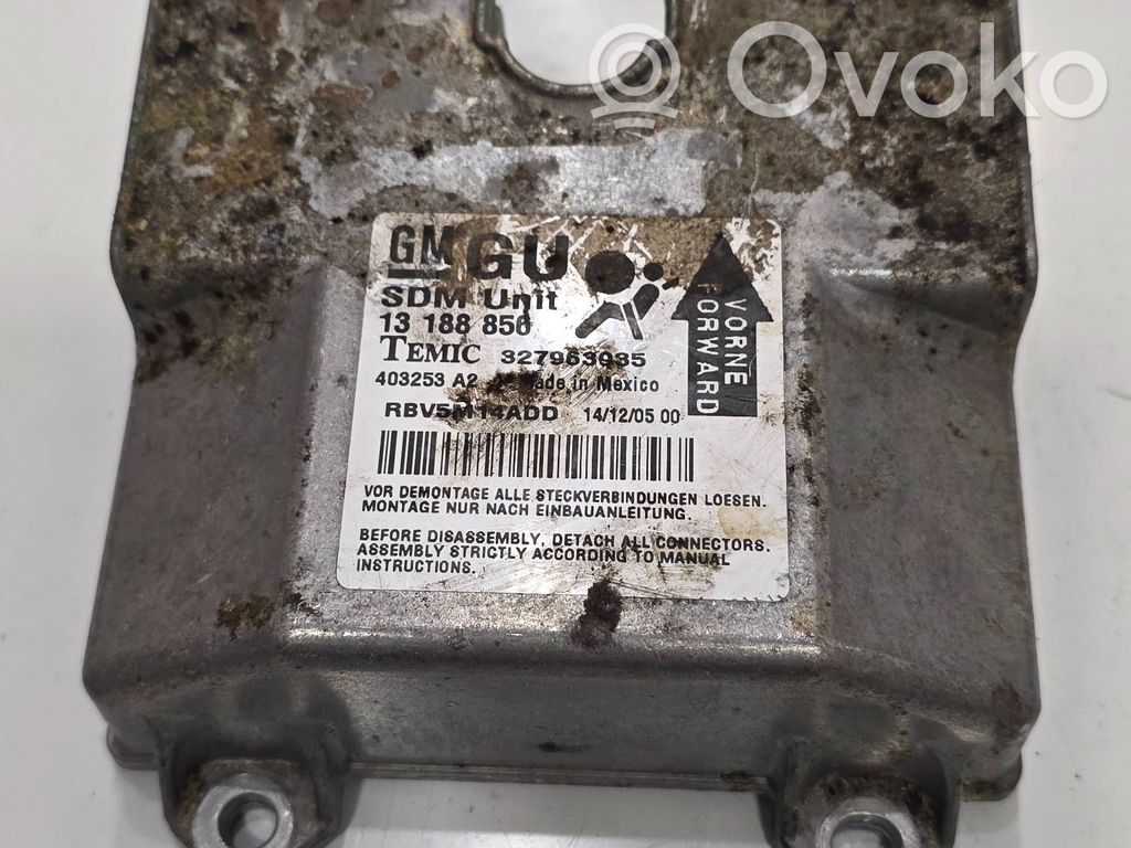 Opel Signum Centralina/modulo airbag 