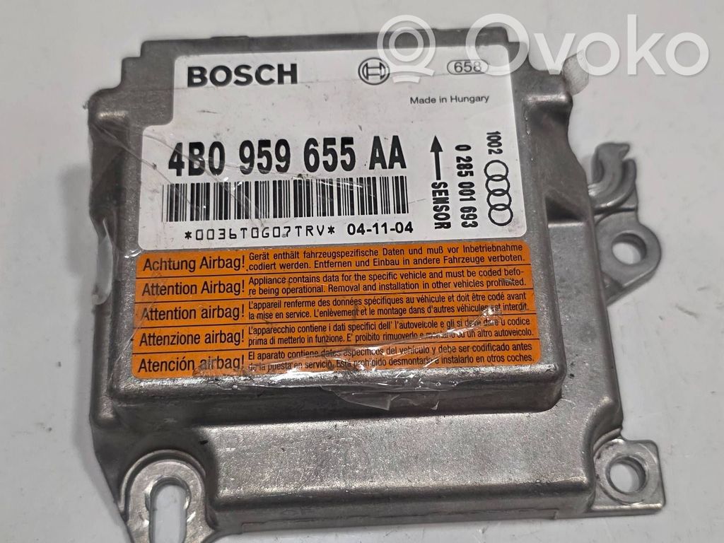 Airbag control unit/module   4B0959655AA