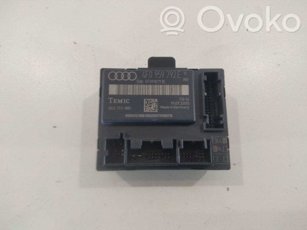 Door control unit/module   4F0959792E,4F0910793E,4F0910793F