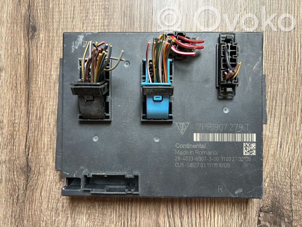 Porsche Cayenne (92A) Module confort 