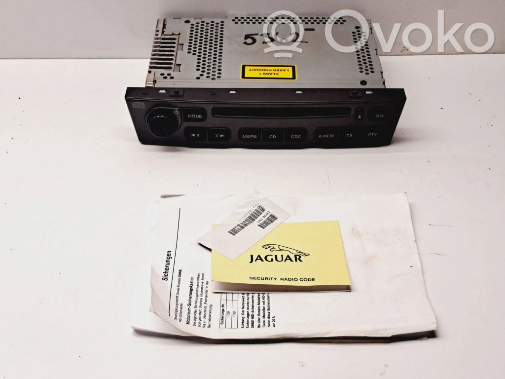 Jaguar X-Type Panel / Radioodtwarzacz CD/DVD/GPS 