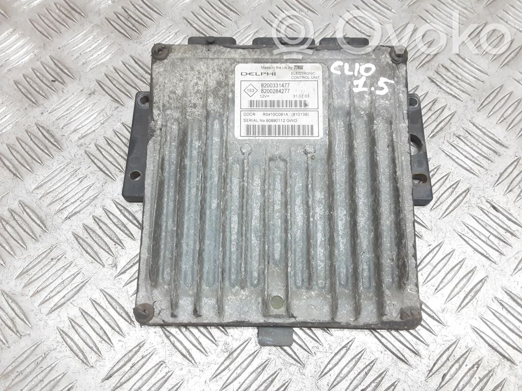 Renault Clio II Engine control unit/module 