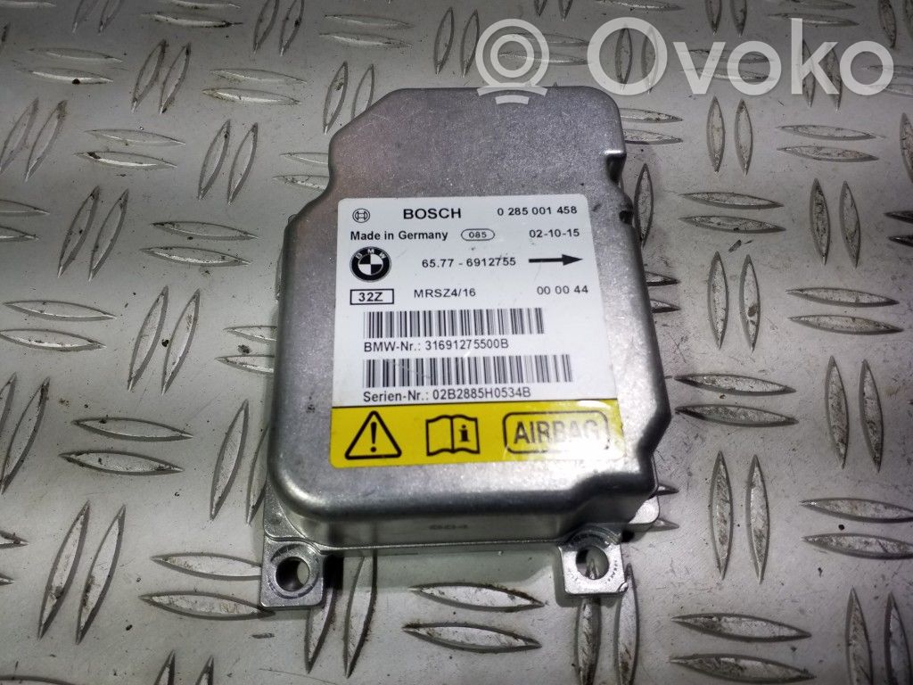 Airbag control unit/module   0285001458,65776912755,MRSZ416