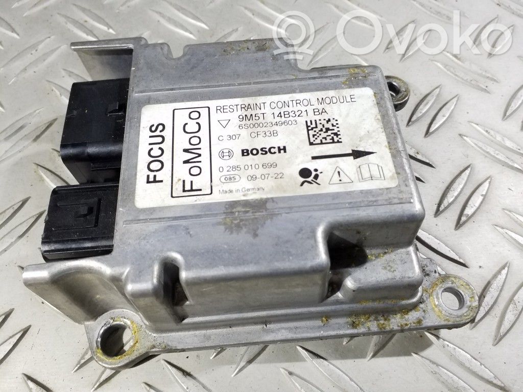 Airbag control unit/module   9M5T14B321BA,0285010699