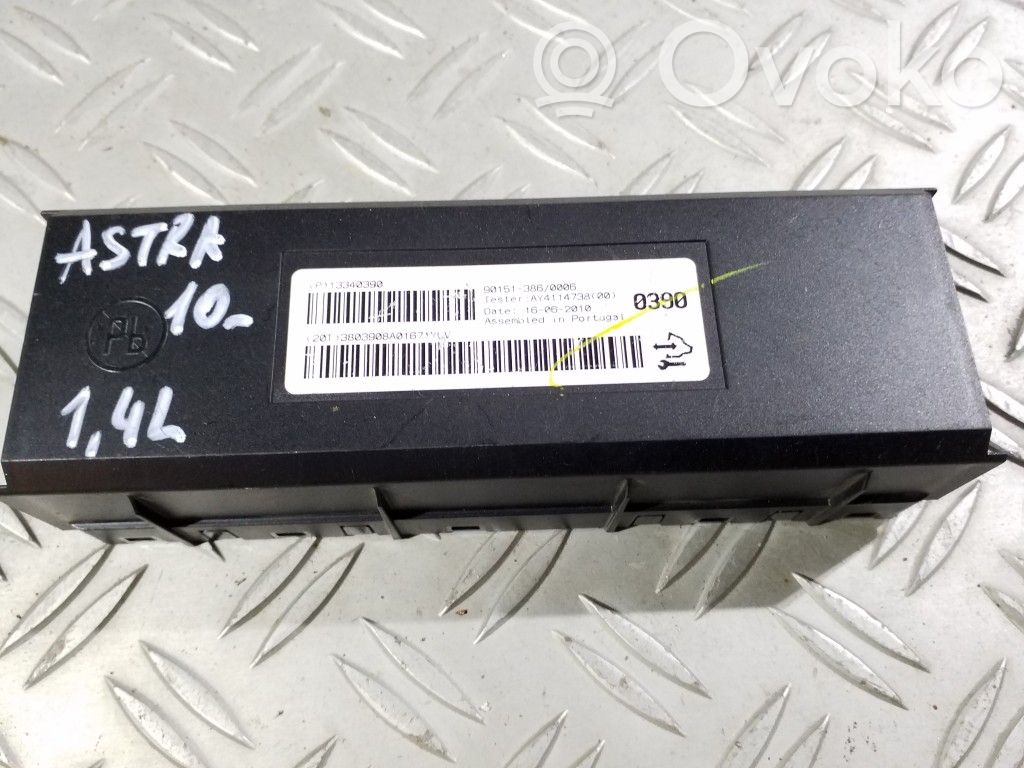 Opel Astra J Other control units/modules 
