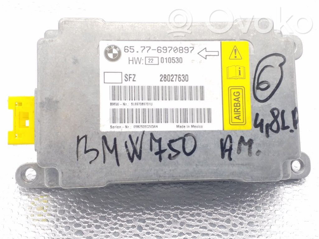Airbag deployment crash/impact sensor   6970897,28027630