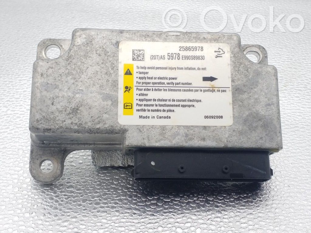 Opel Antara Airbag control unit/module 