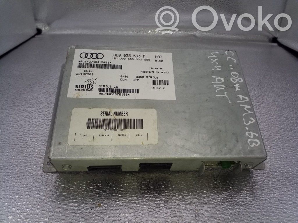 Volkswagen PASSAT CC Head unit multimedia control 