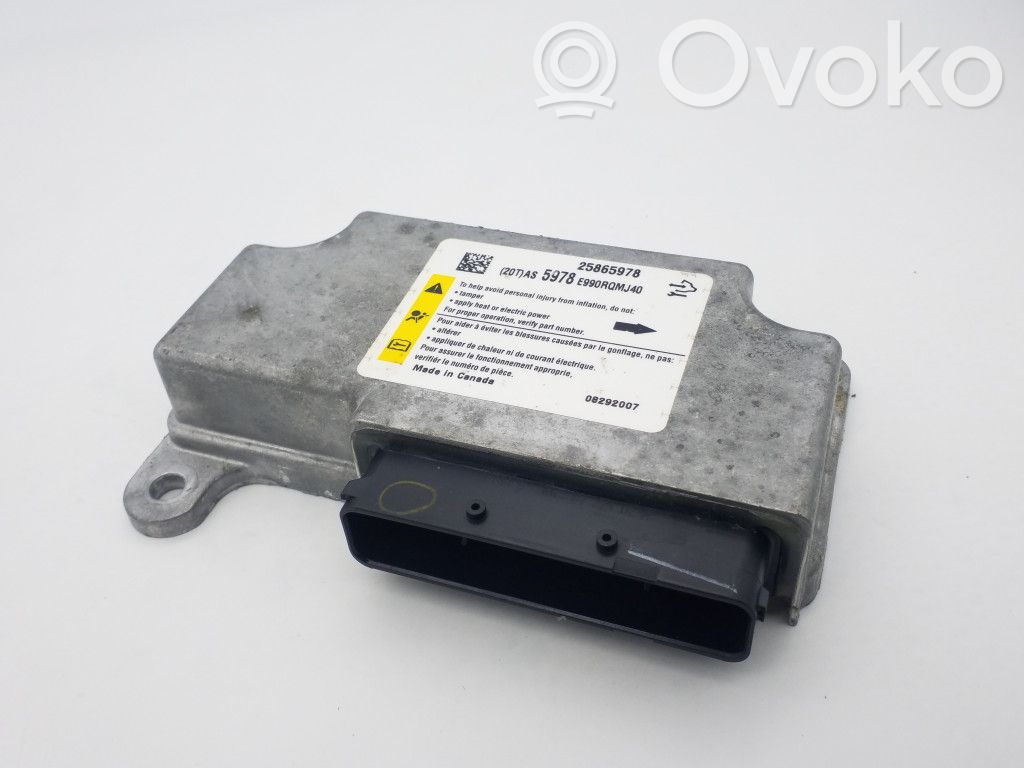 Opel Antara Airbag control unit/module 