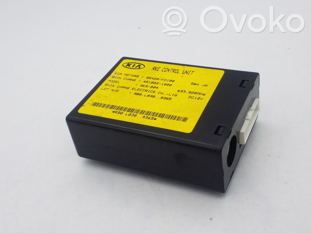 Door central lock control unit/module   95420FD100,4518021000