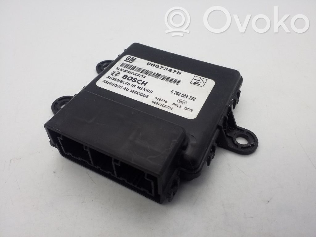 Parking PDC control unit/module   96673475,0263004200,6002JC0774