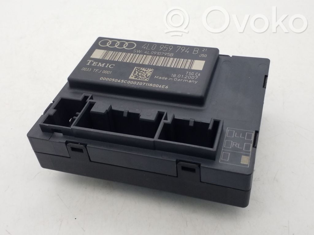 Unidad de control/módulo de la puerta   4L0959794B,4L0910795B