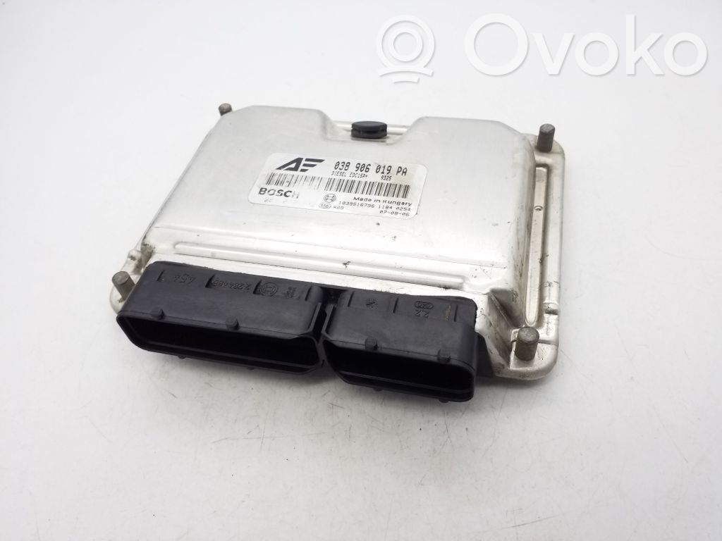Engine control unit/module ECU   038906019PA,281012932