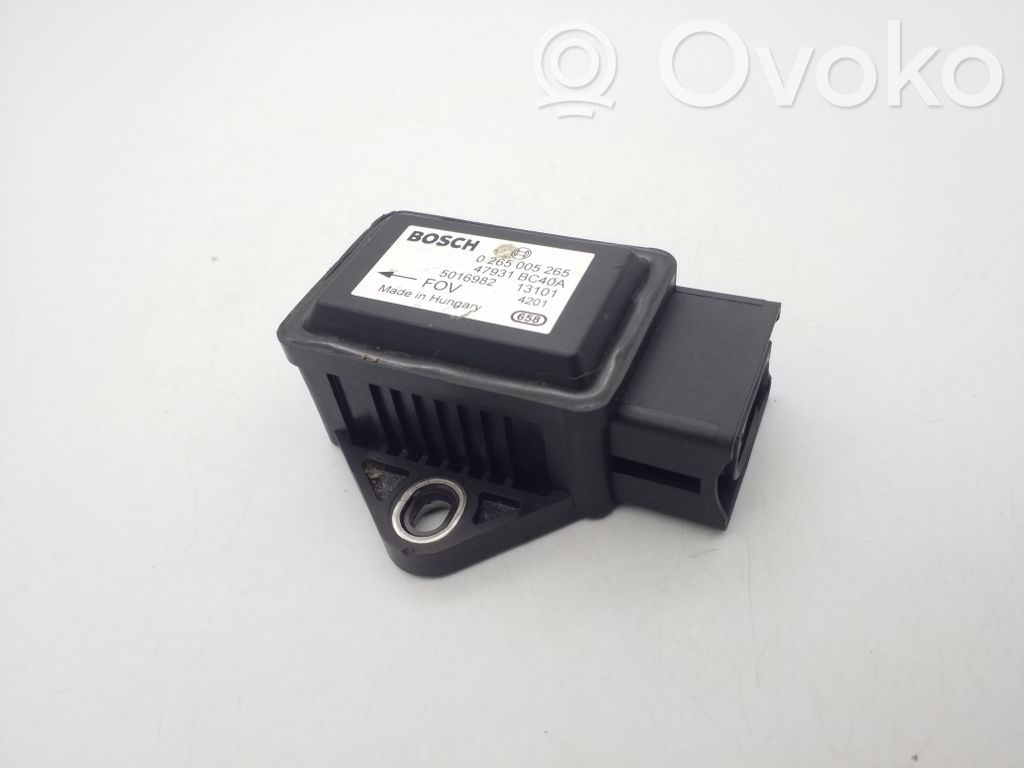 ESP acceleration yaw rate sensor   47931BC40A,0265005265