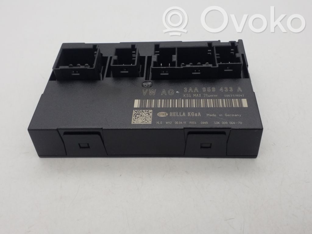 Volkswagen PASSAT CC Comfort/convenience module 
