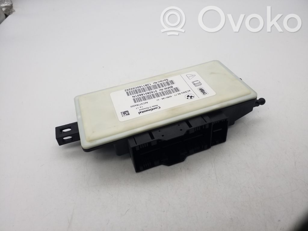 BMW 3 F30 F35 F31 Airbag control unit/module 