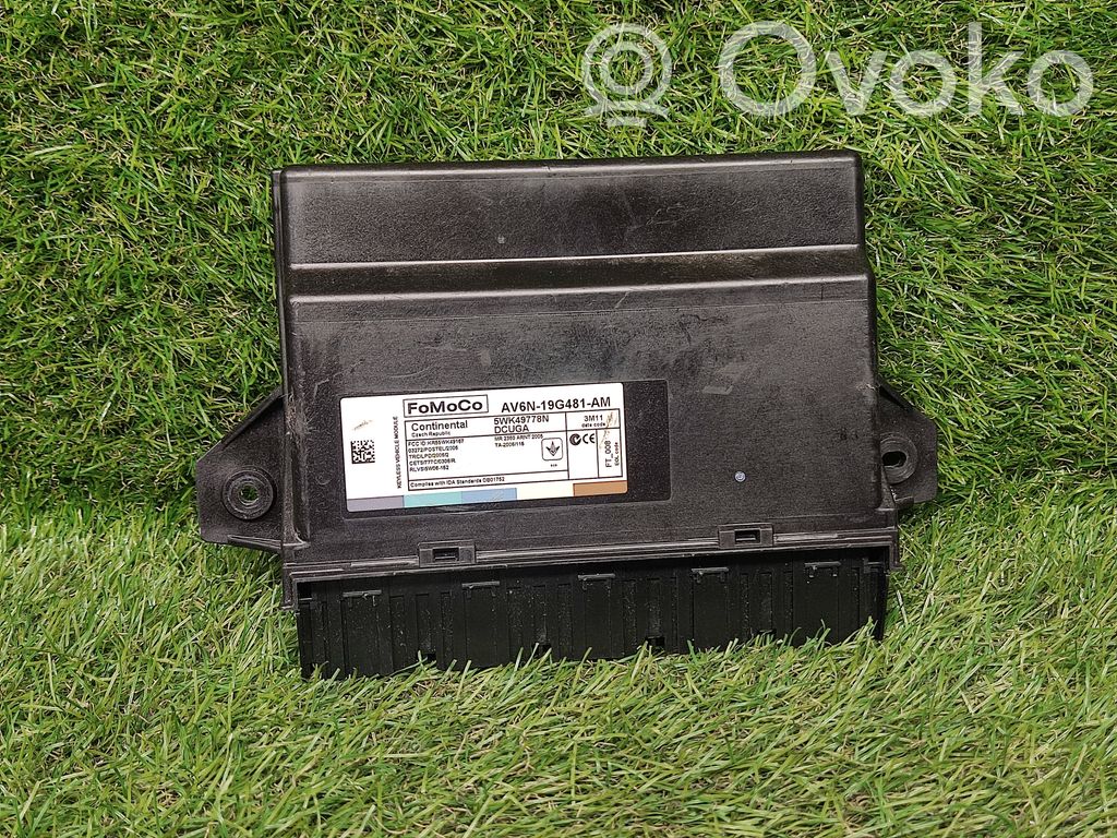 Module confort   AV6N19G481AM,5WK49778N