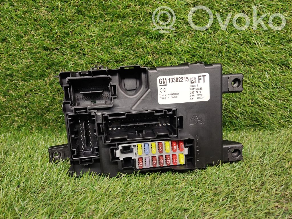 Opel Corsa D Unité de contrôle à bord d'alimentation 