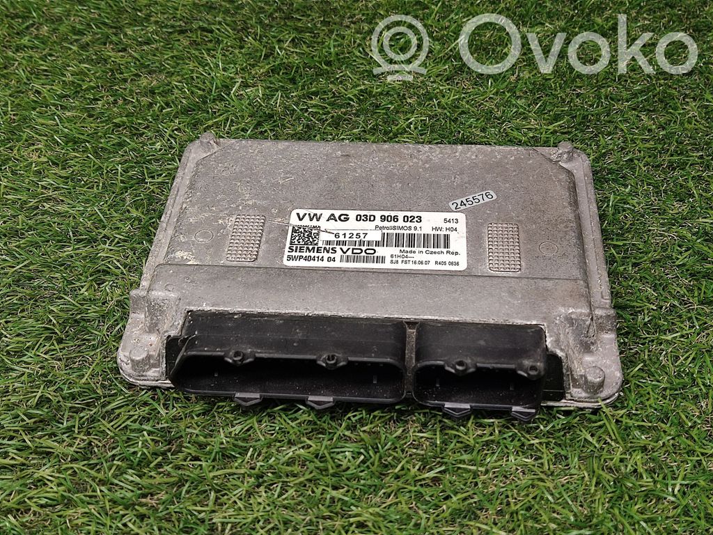 Skoda Fabia Mk2 (5J) Komputer / Sterownik ECU silnika 