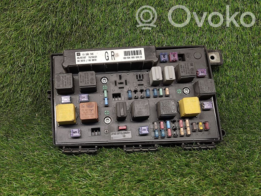 Opel Astra H Steuergerät Batterie Bordnetz 