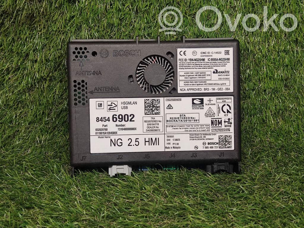 Buick Encore I GPS navigation control unit/module 