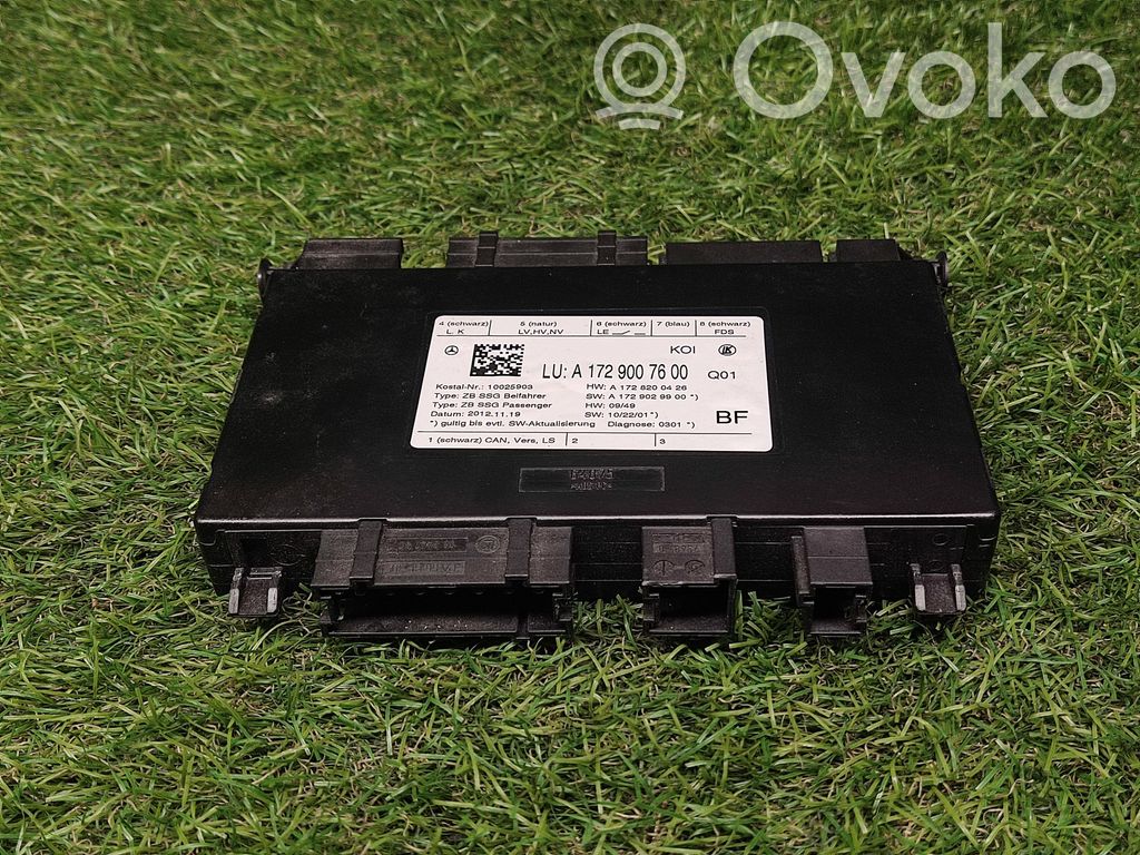 Module de commande de siège   A1729007600,A1728200426,A1729029900
