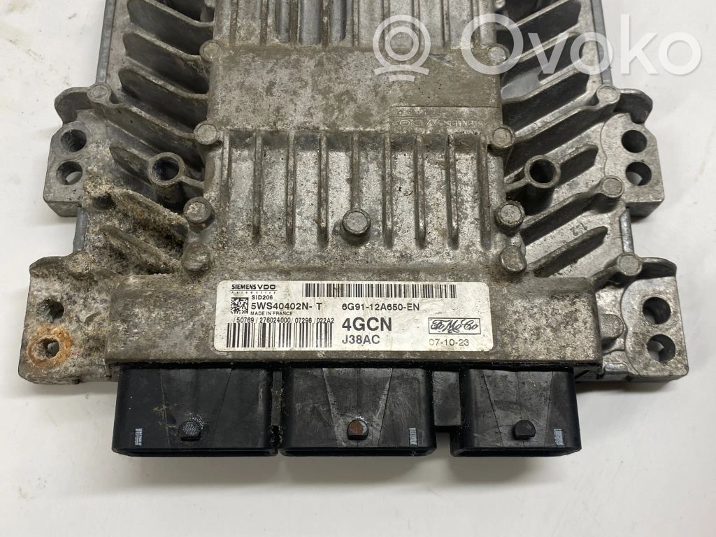 Unidad de control/módulo del motor   6G9112A650EN,5WS40402NT