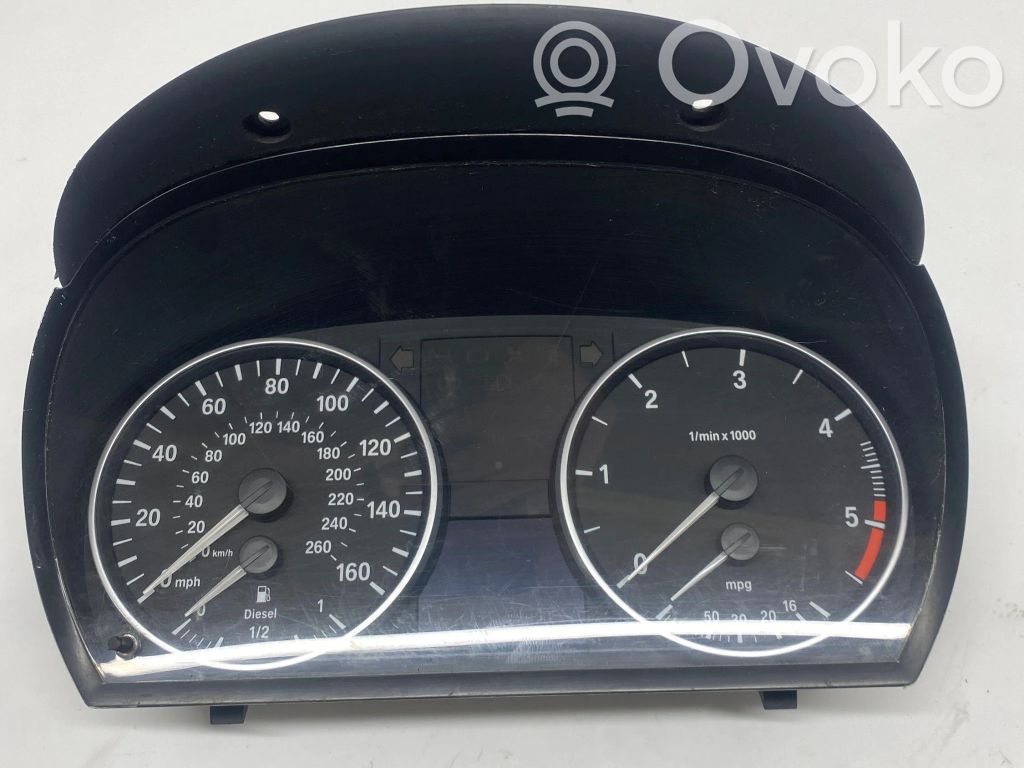 BMW 3 E90 E91 Speedometer (instrument cluster) 