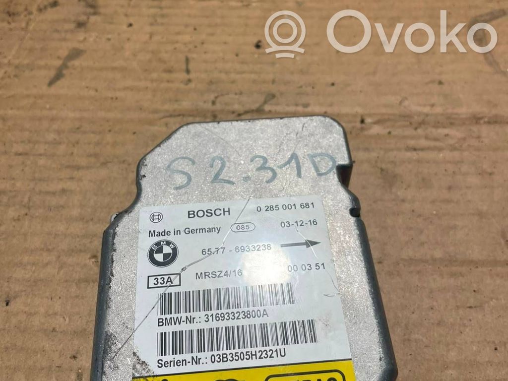 Module de contrôle airbag   6933238