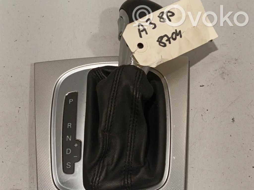 Audi A3 S3 8P Rivestimento in pelle/manopola della leva del cambio 
