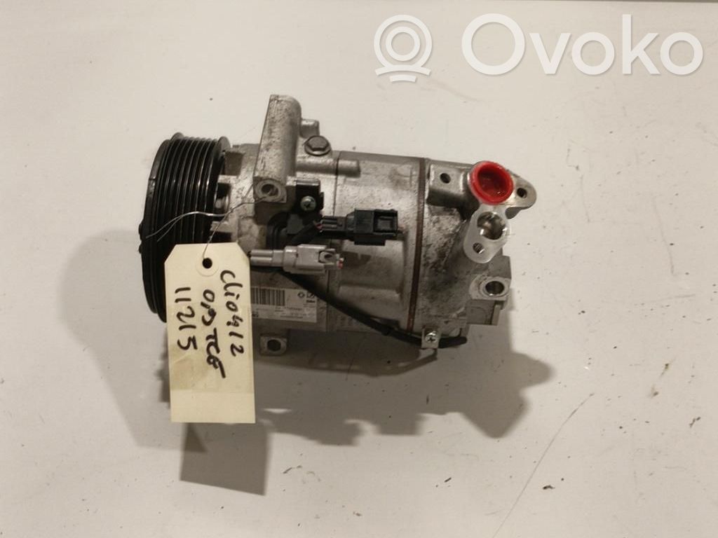 Renault Clio IV Air conditioning (A/C) compressor (pump) 
