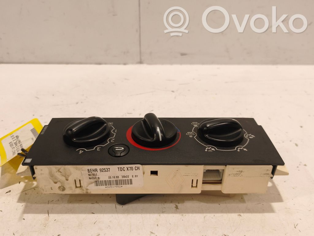 Climate control unit