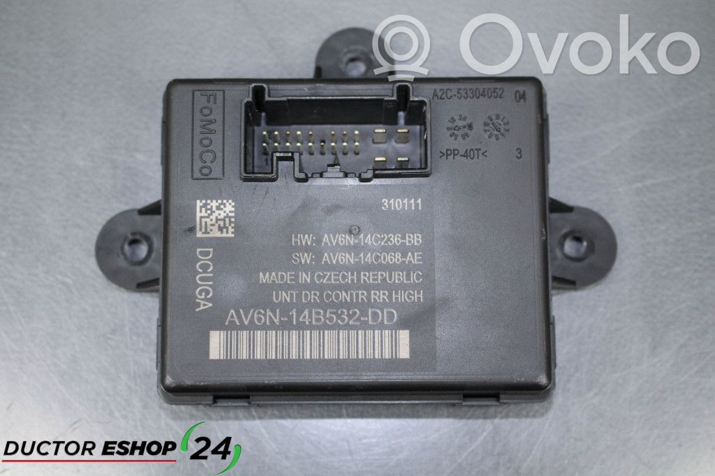 Door control unit/module   AV6N14B532DD,AV6N14B532