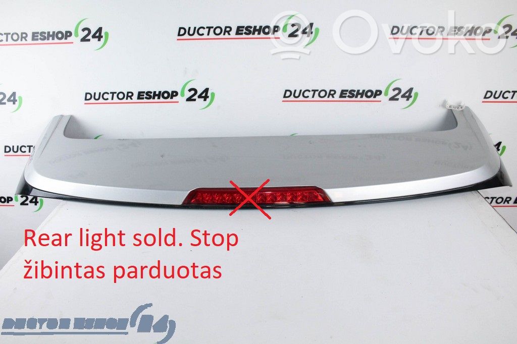 Chevrolet Cruze Tailgate/trunk spoiler 