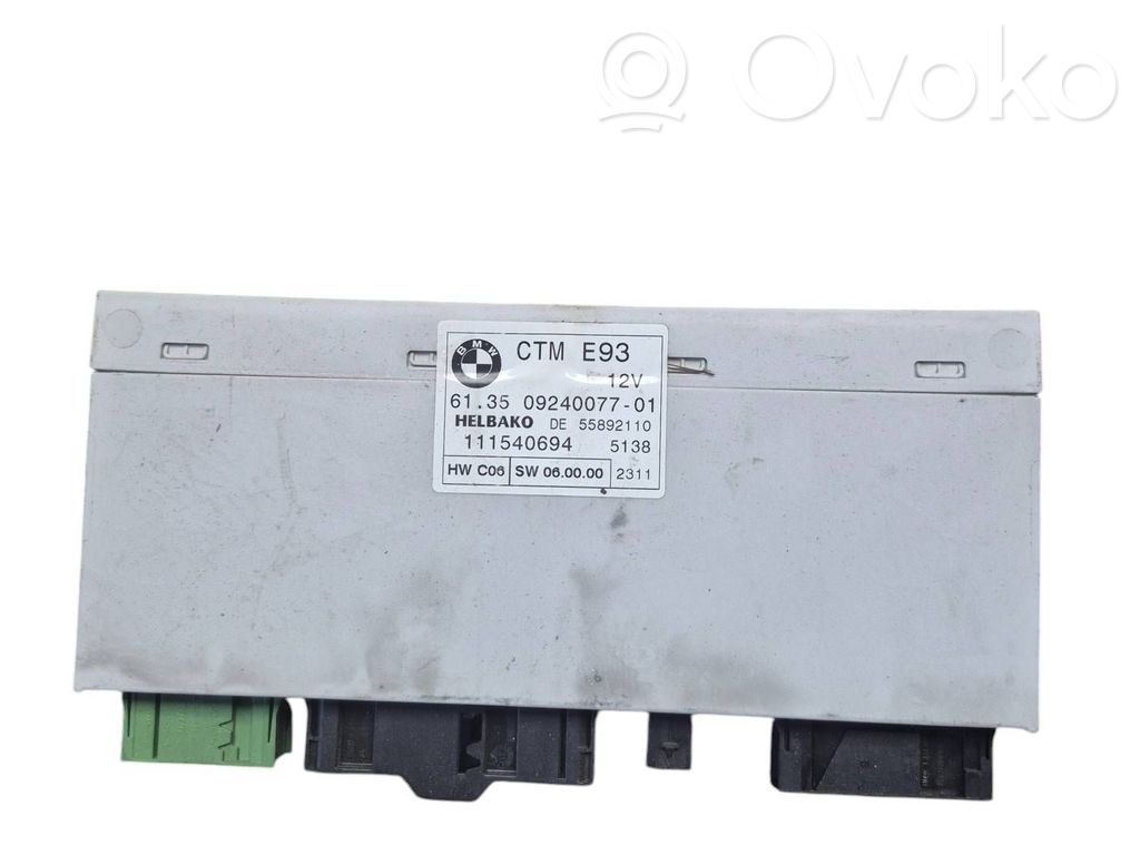 Other control units/modules   111540694,09240077